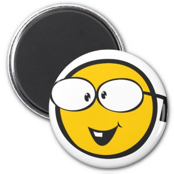 Nerd Emoji Magnet by EmojiClothing at Zazzle