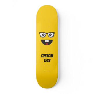 Nerd Face Skateboard