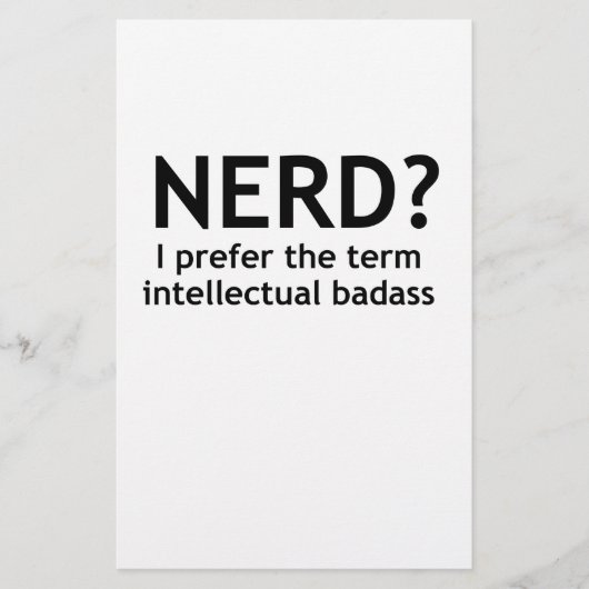 Nerd? Funny, geeky design (Front)