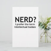 Nerd? Funny, geeky design (Standing Front)