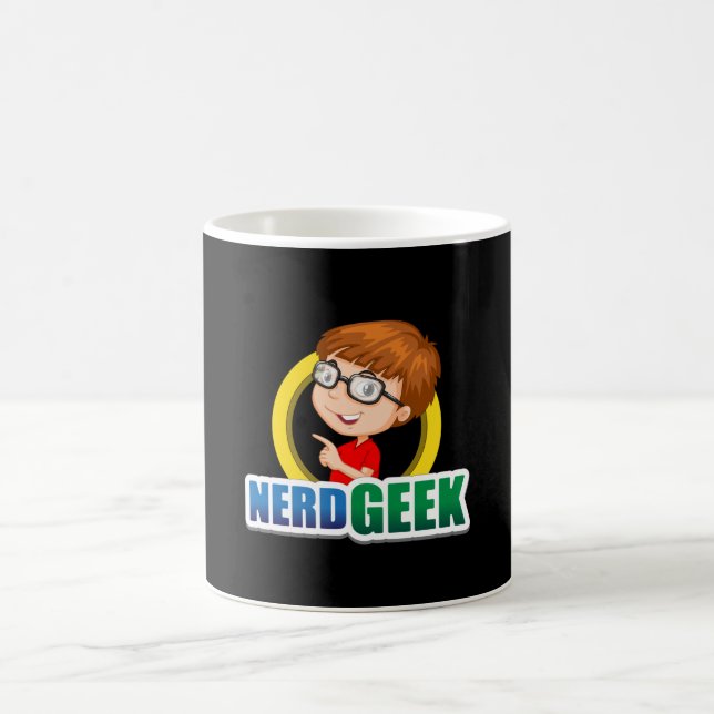 Nerd Geek Science Math Computer Funny Gift Idea Coffee Mug (Center)
