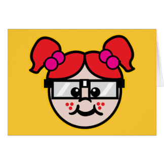 Nerd Girl Cards