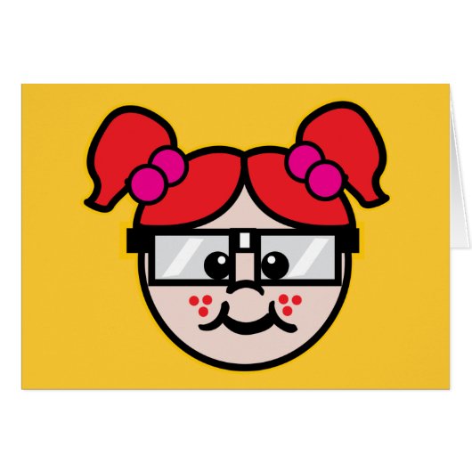 Nerd Girl Cards (Front Horizontal)