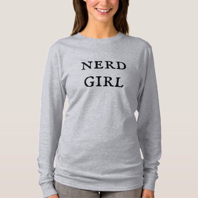 Nerd Girl Women's T-Shirt (Front)