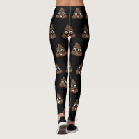 Peach hotsell emoji leggings