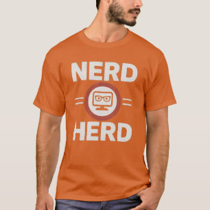Nerd herd friend vintage T-Shirt
