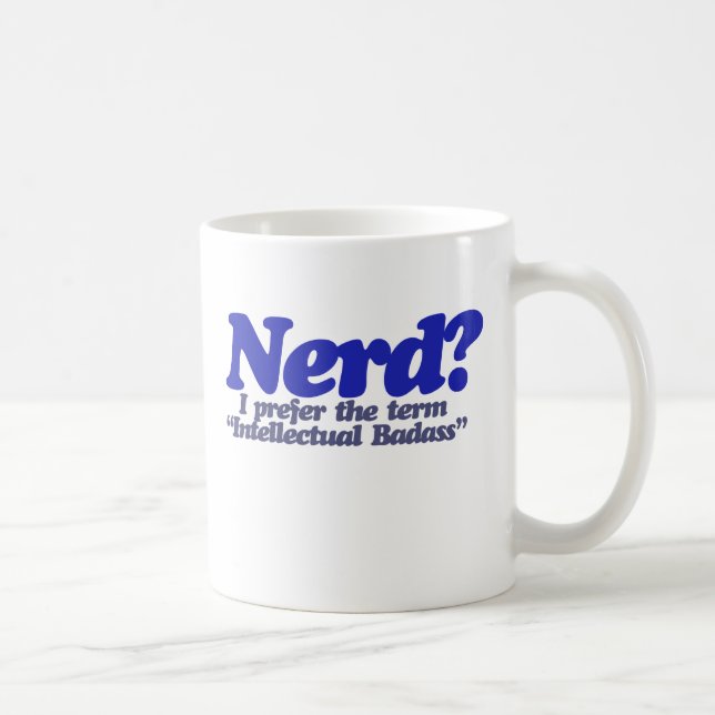 Nerd Humor Coffee Mug (Right)