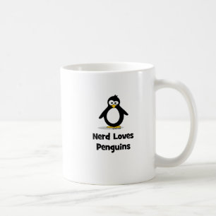 Nerd Loves Penguins Coffee Mug