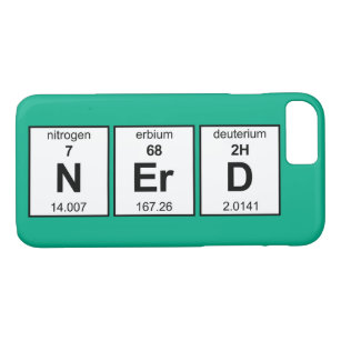 NErD Periodic Table iPhone 8/7 Case