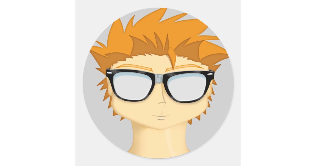 Nerd Sticker | Zazzle