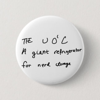 Nerd storage pinback button