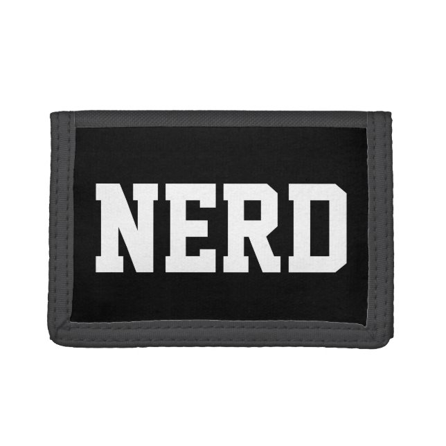 Nerd Trifold Wallet (Front)