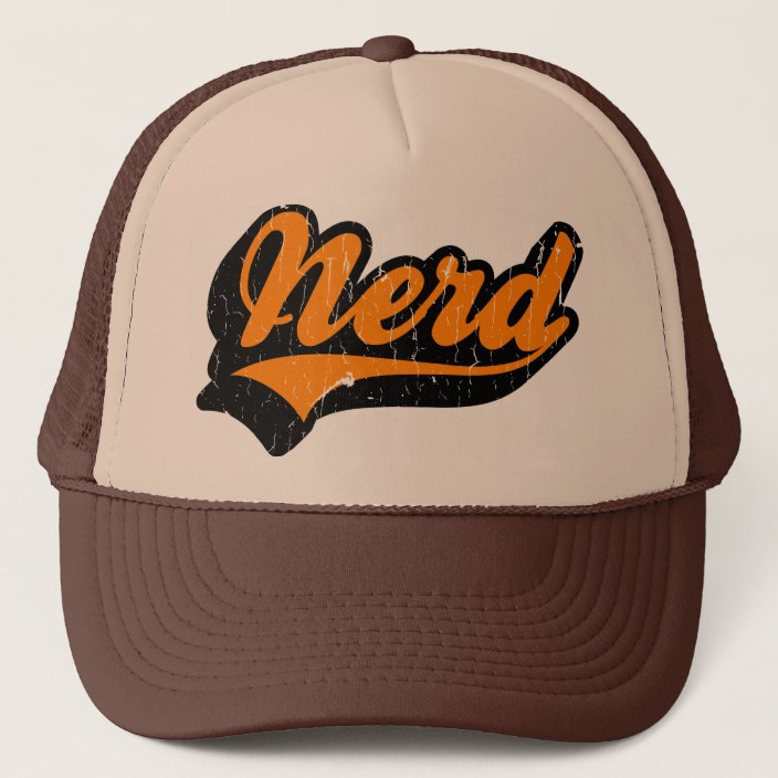 Nerd Trucker Hat Zazzle Com