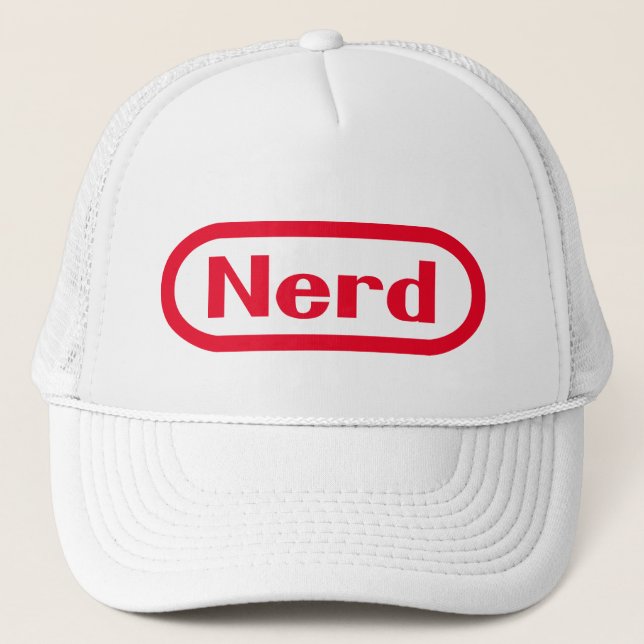 Nerd Trucker Hat (Front)