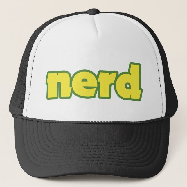 Nerd Trucker Hat (Front)