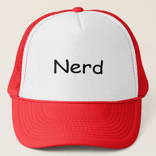 Nerd Trucker Hat