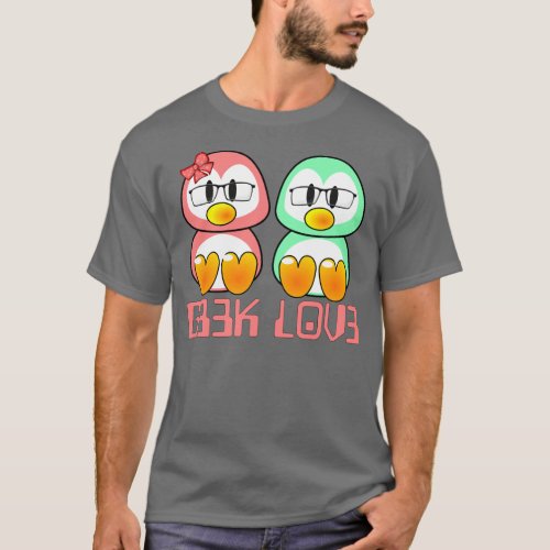 Nerd Valentine Computer Geek Leet Speak Love T_Shirt