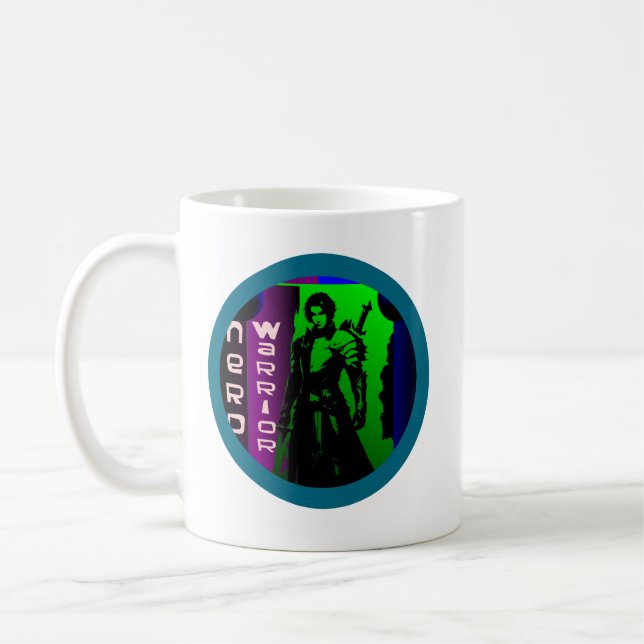 Nerd Warrior Coffee Mug (Left)