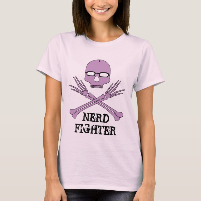 nerdfighterpurple, NERDFIGHTER T-Shirt (Front)