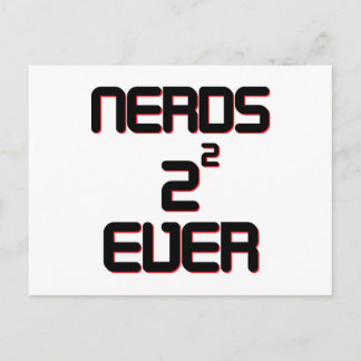 Nerds 4 Ever Postcard