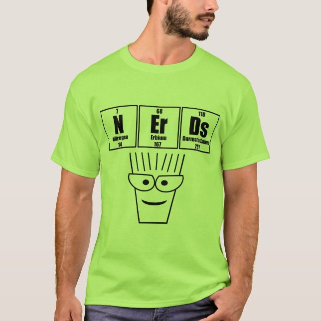 NErDs-Black T-Shirt (Front)