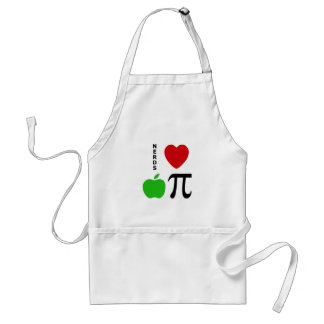 Nerds Love Apple Pie Adult Apron