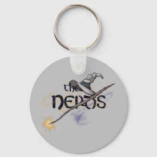 Nerds - Magic Button Keychain