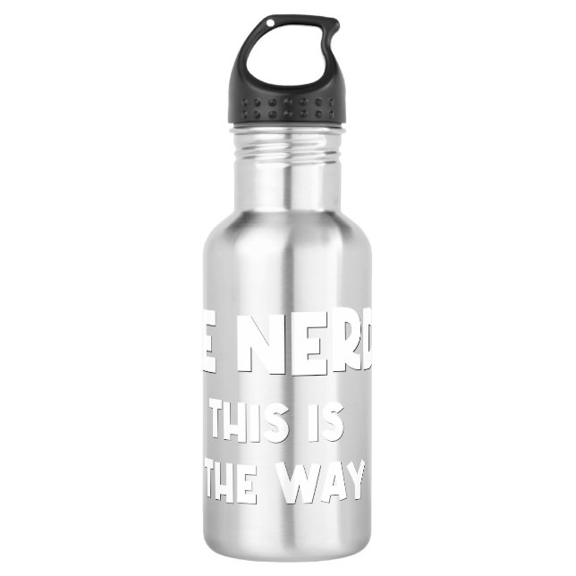 Nerds Water Bottle (Front)