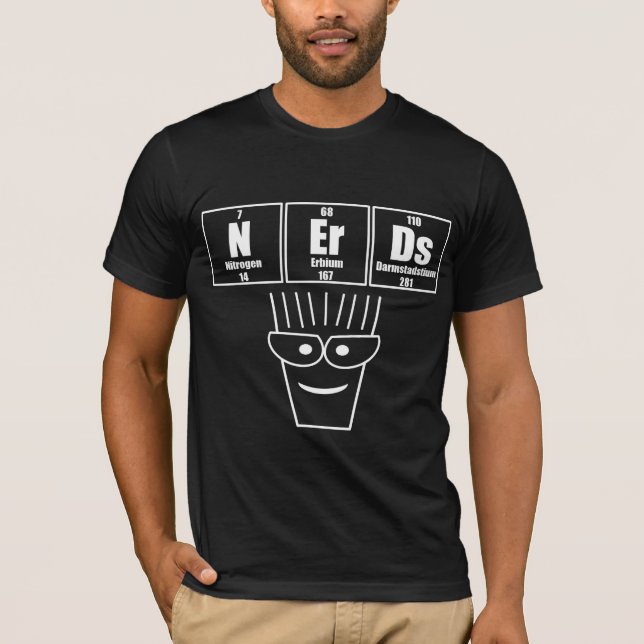 NErDs-White T-Shirt (Front)