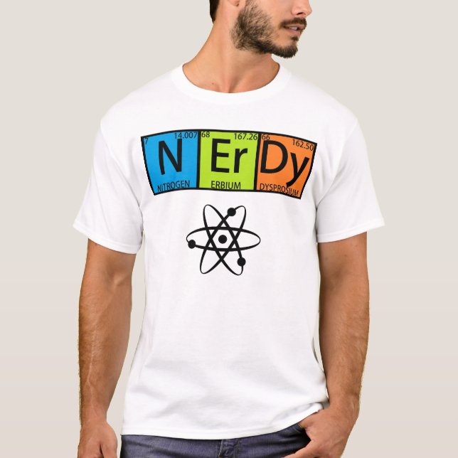 Nerdy Ap Chem T-Shirt (Front)