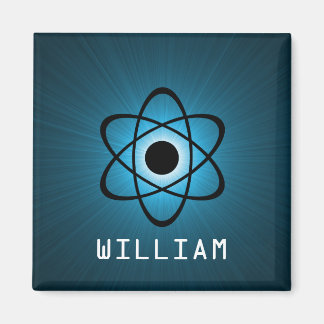 Nerdy Atomic Magnet, Blue Magnet