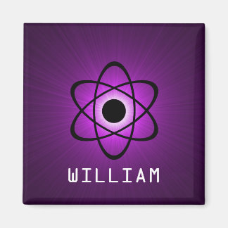 Nerdy Atomic Magnet, Purple Magnet