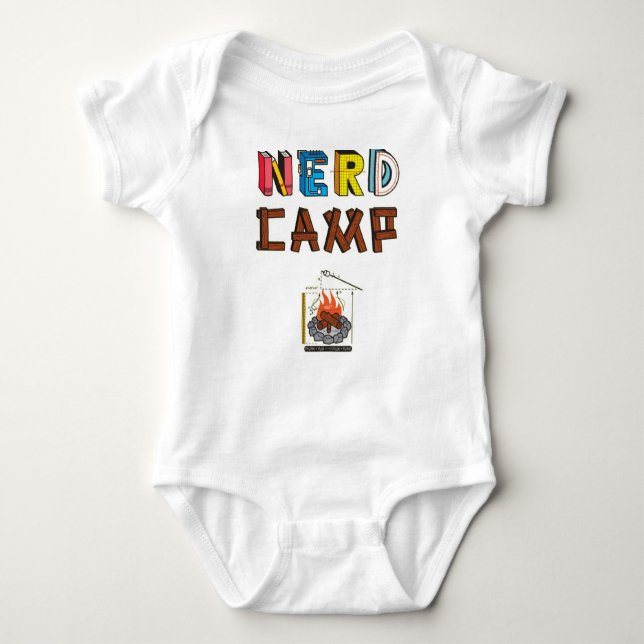 Nerdy Baby Gear Bodysuit (Front)