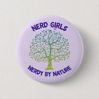 Nerdy By Nature Button
