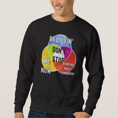 Nerdy Don't Stop Venn Diagram Algebra Math Teacher Sweatshirt
