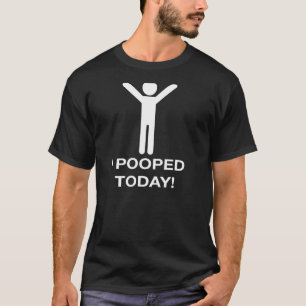 Nerdy Funny I Pooped Today Halloween Costume Gag T-Shirt