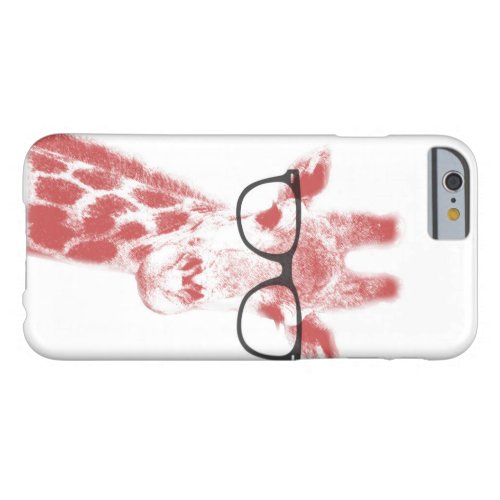 Nerdy Giraffe Barely There iPhone 6 Case