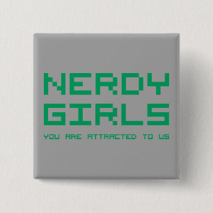 Nerdy Girls 2 Button