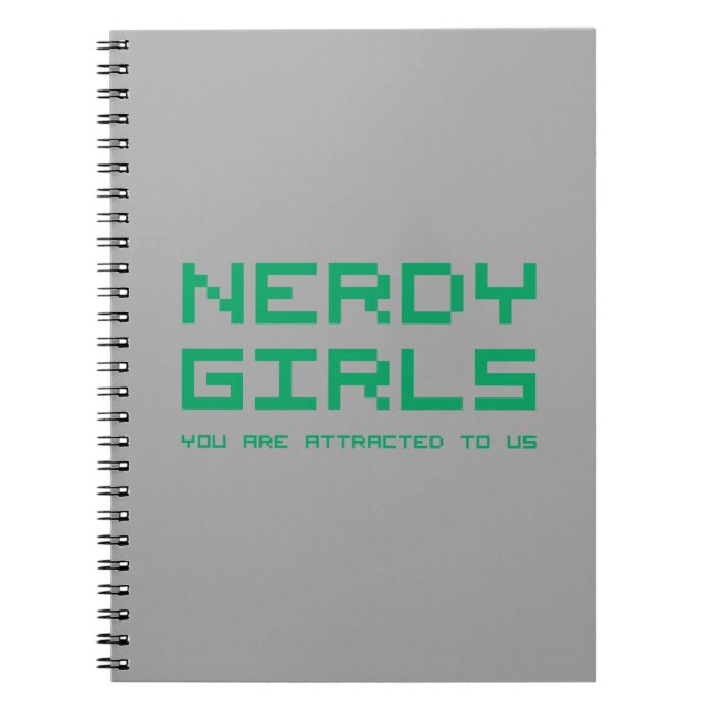 Nerdy Girls 2 Notebook (Front)