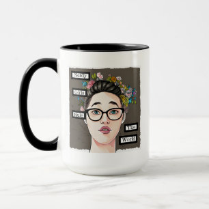 Nerdy Girls Rule the World Mug
