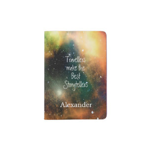 Nerdy Inspirational Passport Holder