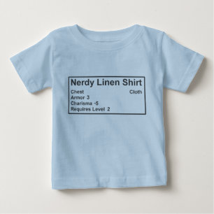 Nerdy Linen Roleplay Geek Gamer Armor Shirt
