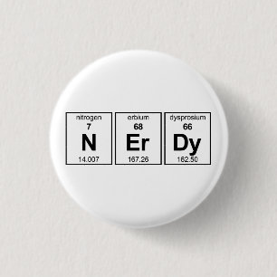 NErDy Periodic Table Button
