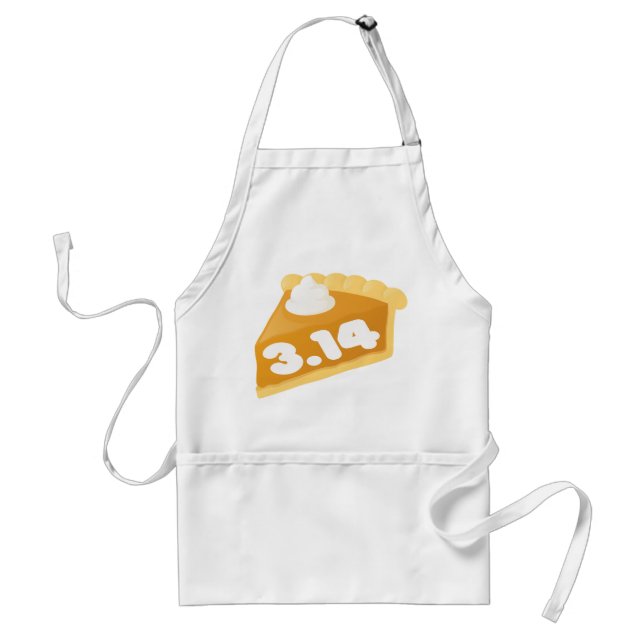 Nerdy Pi Adult Apron (Front)