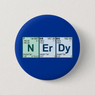 NErDy Pinback Button