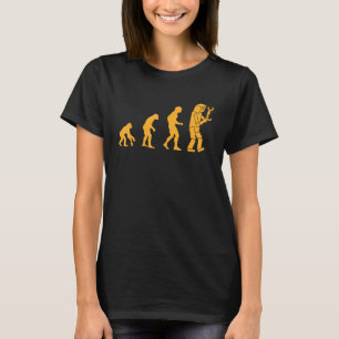 Nerdy Robot Evolution Computer Robotics Geek T-Shirt