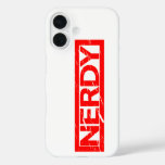 Nerdy Stamp iPhone 16 Case