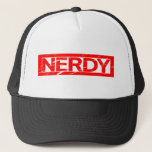 Nerdy Stamp Trucker Hat