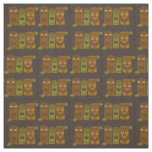 Nerdy Tikis Pattern Fabric