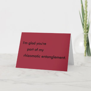 Nerdy Valentine's Day card